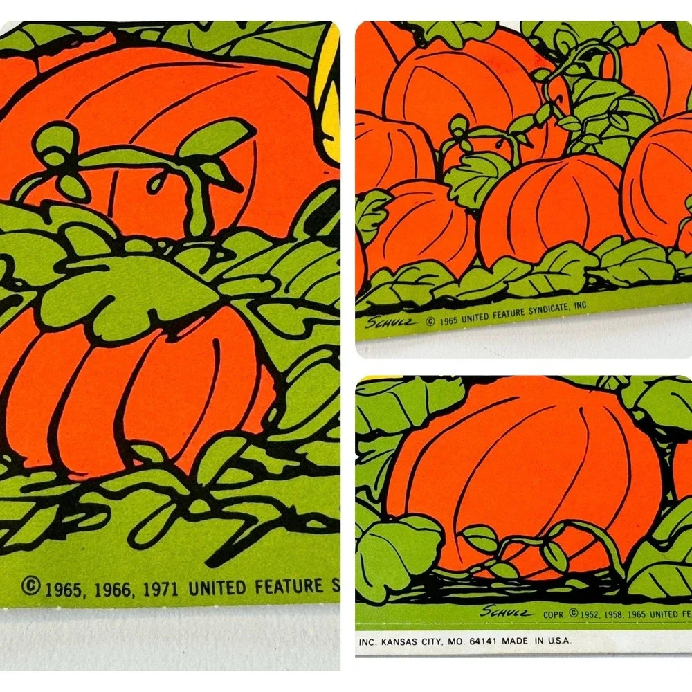 Vintage Snoopy Halloween Die Cuts – Peanuts Fall Decor, Set of 10